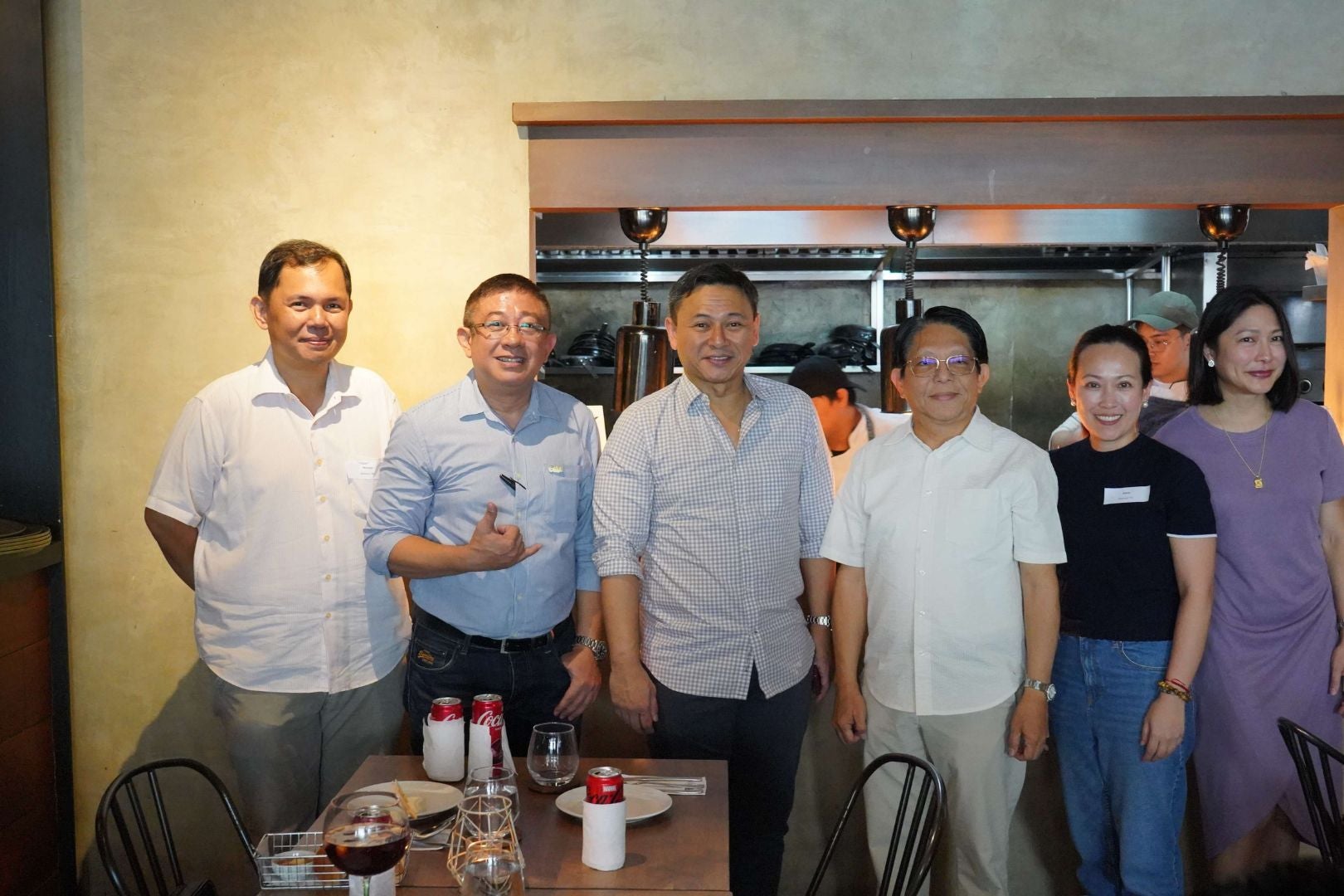 NUS Alumni Network Manila Officers with PHL DepEd Secretary Sonny Angara