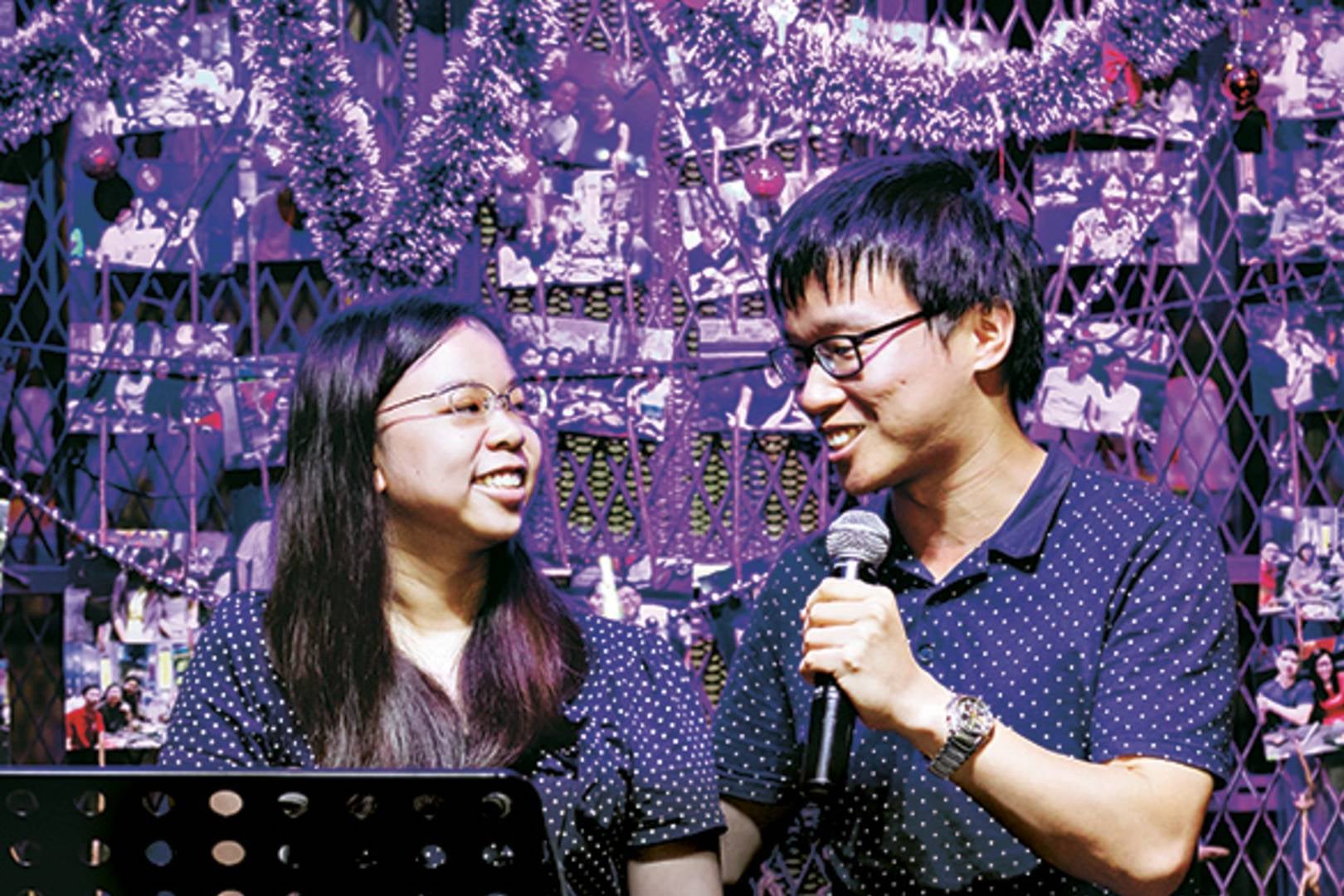 Ms Lim and Mr Lin