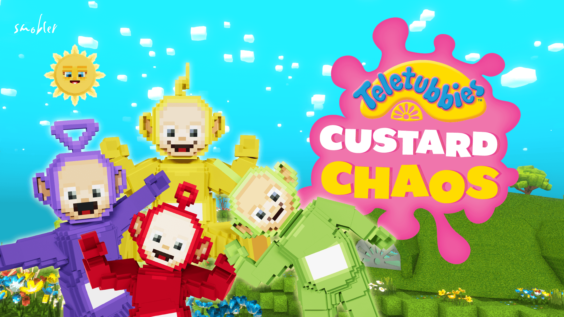 Teletubbies: Custard Chaos created in partnership with WildBrain,  a global leader in kids’ and family entertainment.