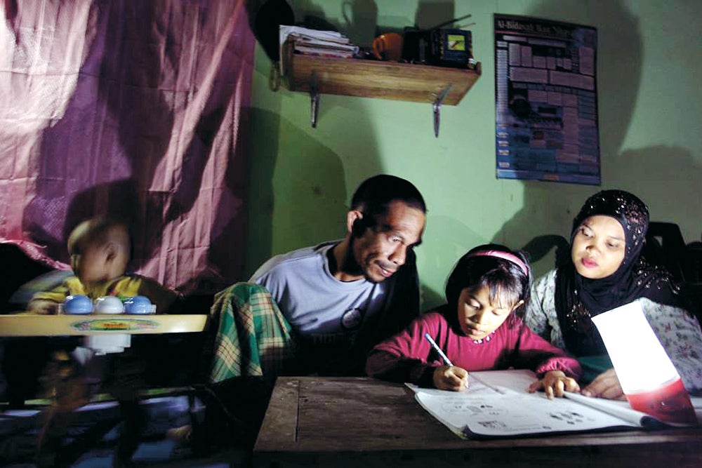 The solar lamps have the potential to bring about positive changes to the lives of Indonesia’s rural poor.