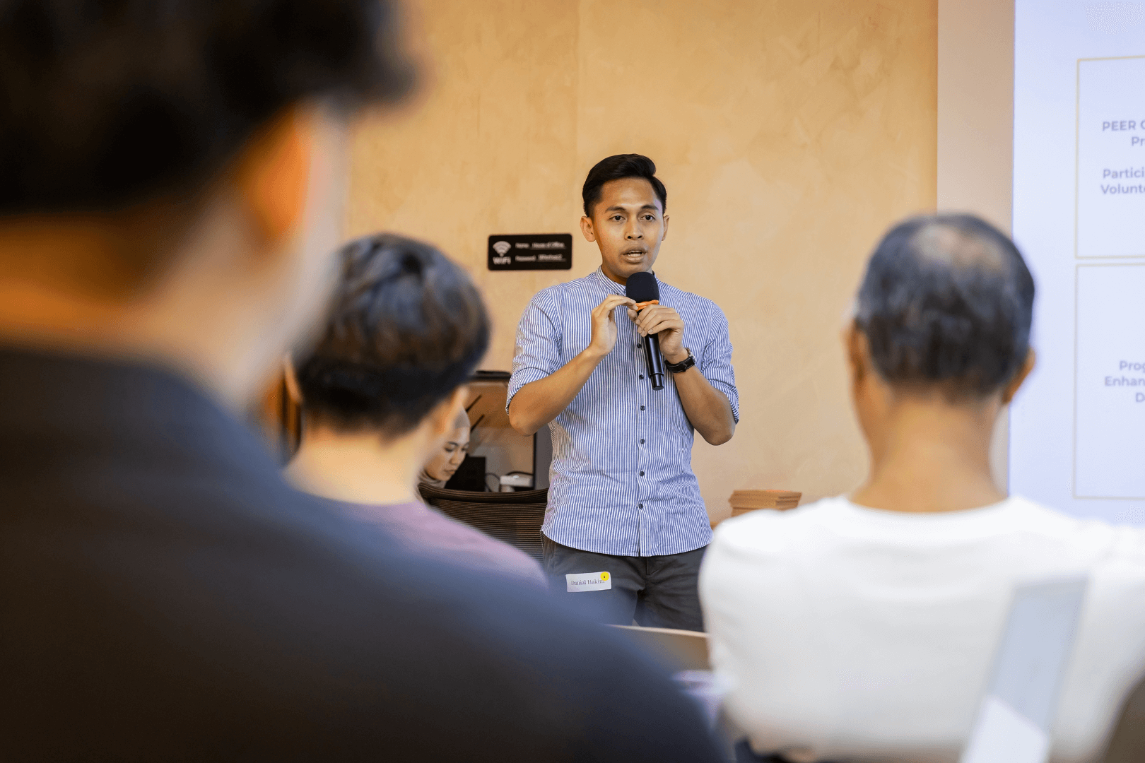 Mr Danial leads MENDAKI Club, a volunteer-led organisation seeking to uplift Malay Muslim youths.