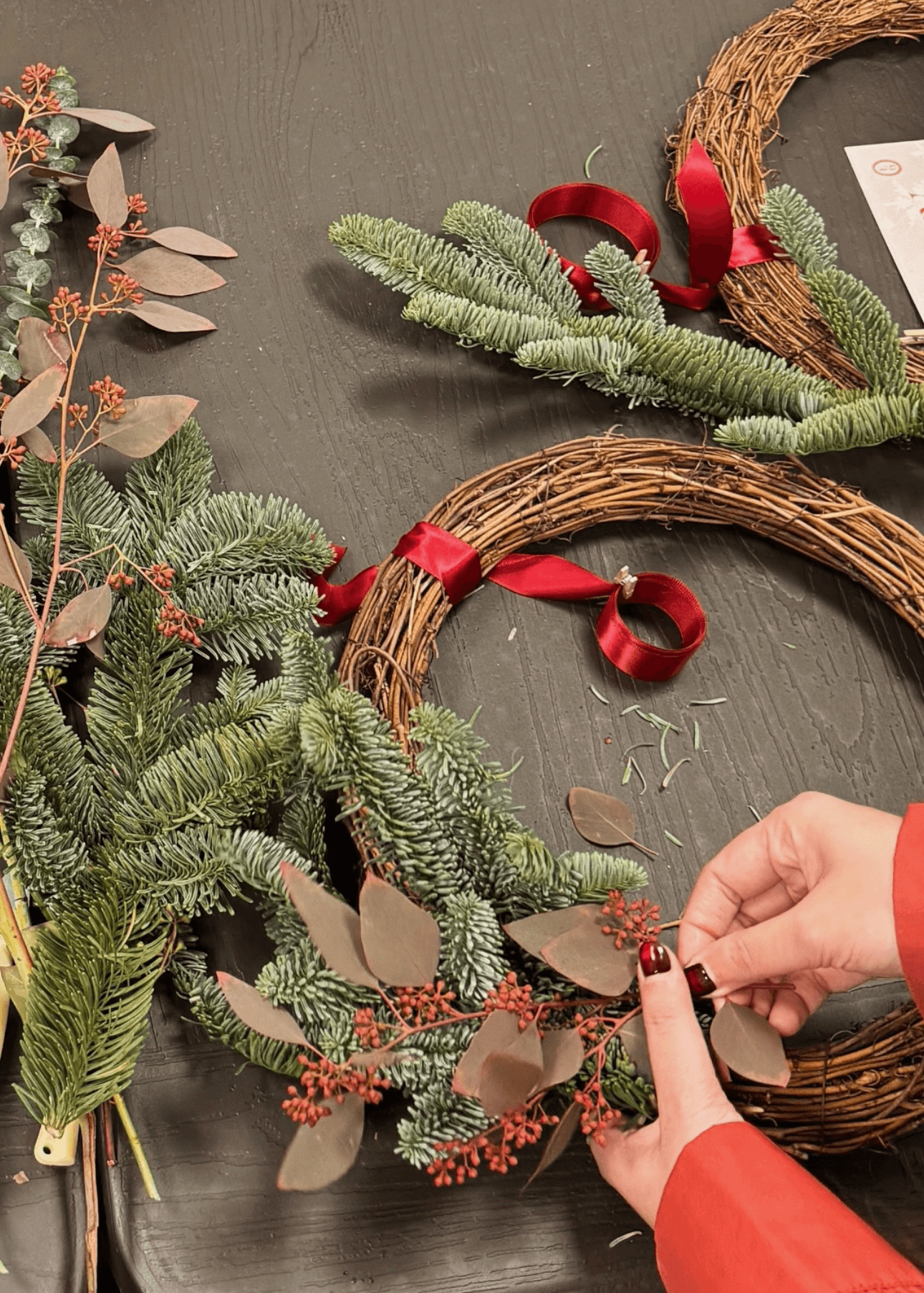 Wreath-making workshop by Eden's Ground