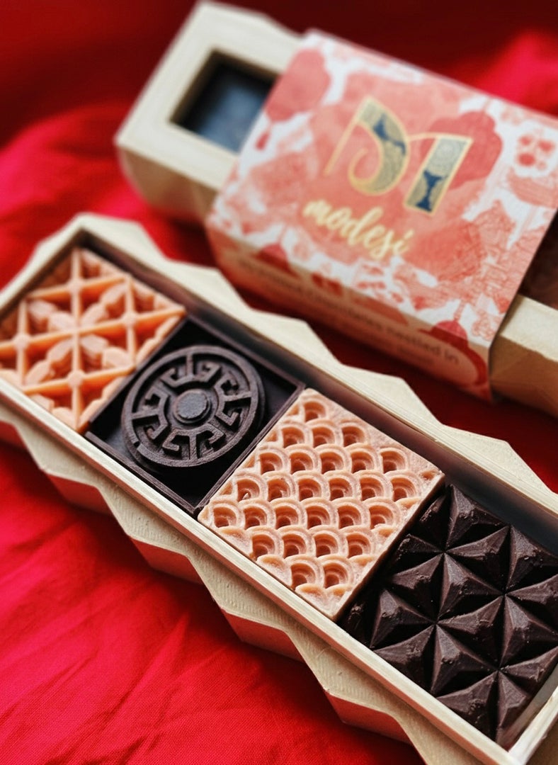 Creations for festive holidays have proved popular with customers of Modesi Chocolates.