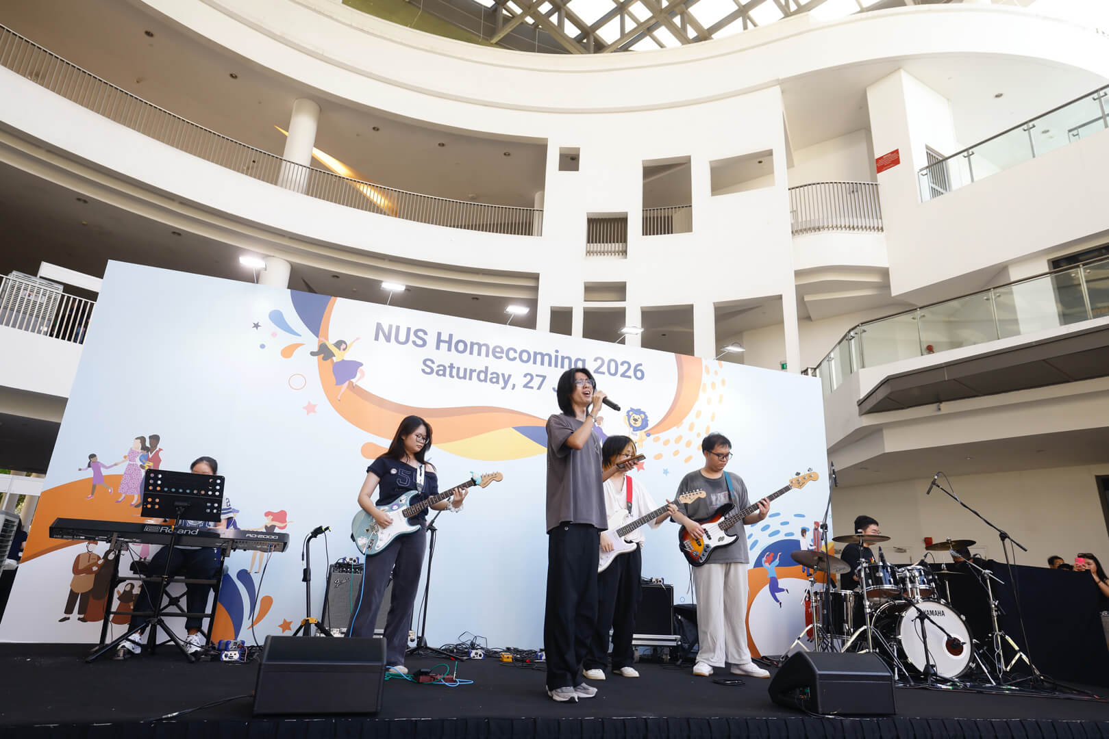 From talks and performances to games, reunions, and durian tastings, this year's Homecoming offered something for everyone.