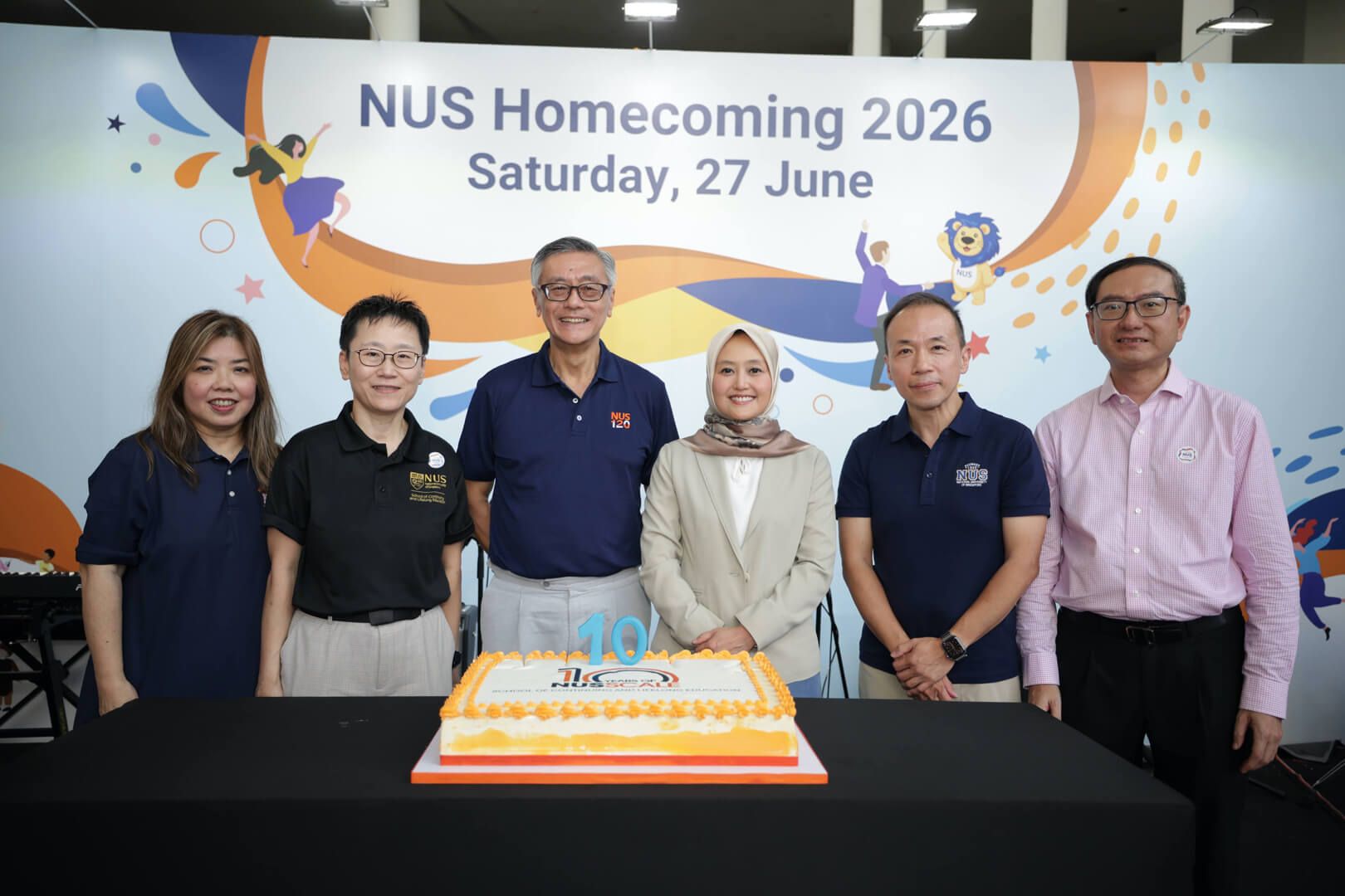 SCALE's 10th anniversary was one of three milestone anniversaries celebrated during Homecoming 2026.