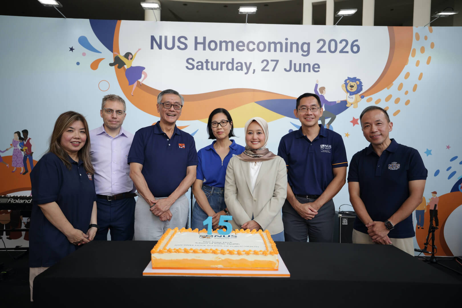 SSHSPH's 15th anniversary was one of three milestone anniversaries celebrated during Homecoming 2026.